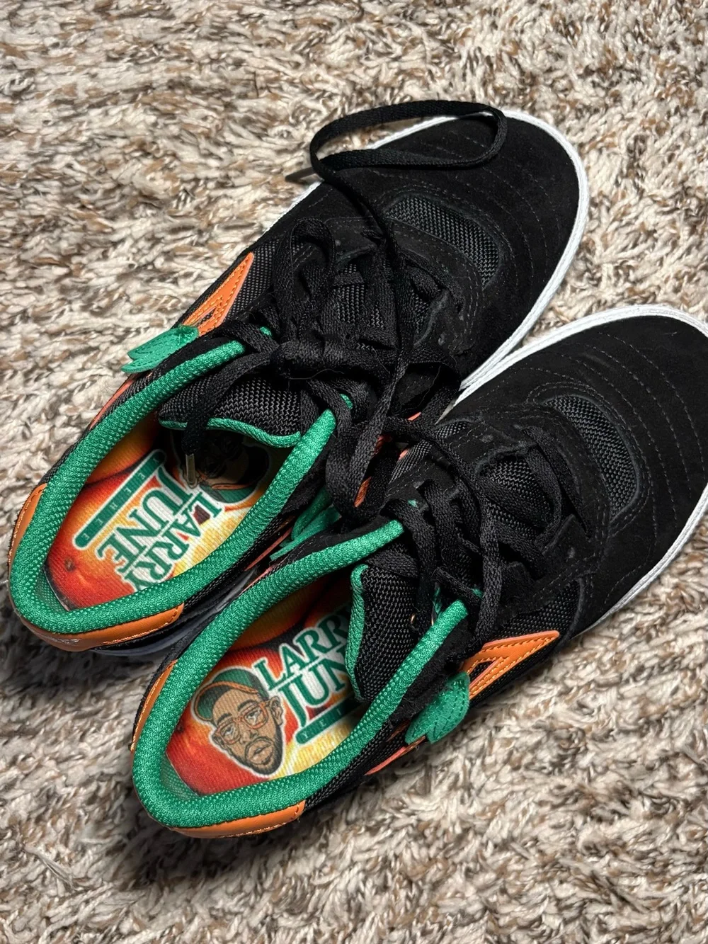 Lakai/Larry June Collab Black Sneakers